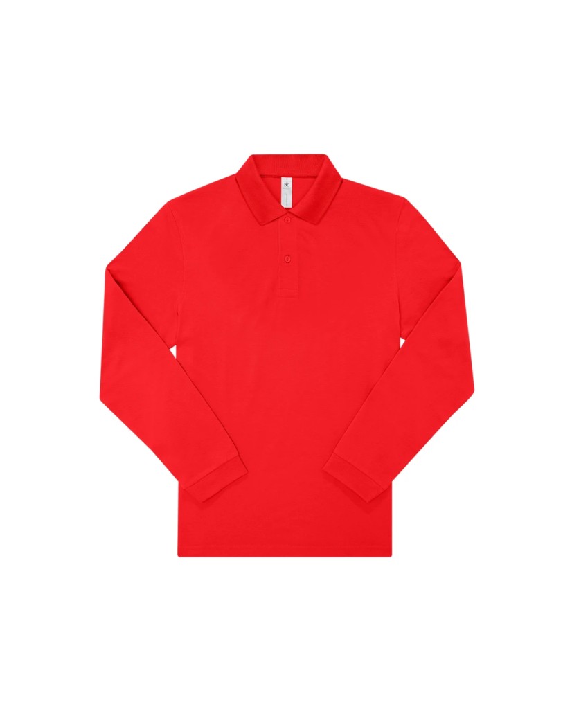 Langarm-Poloshirt Oliver