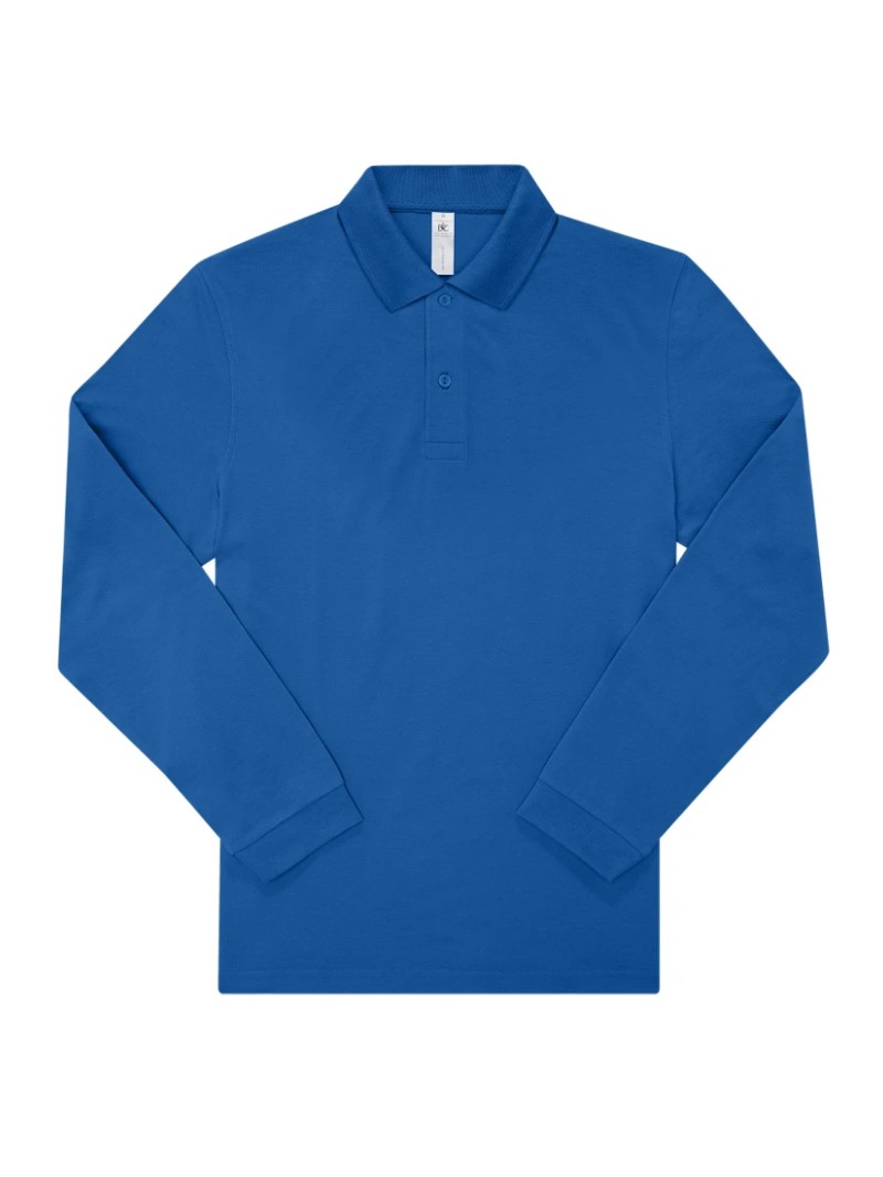 Langarm-Poloshirt Oliver