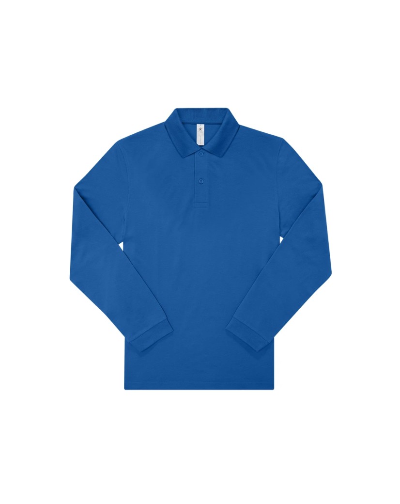Langarm-Poloshirt Oliver