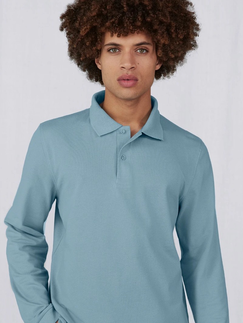 Langarm-Poloshirt Oliver