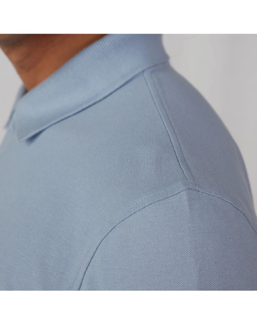 Langarm-Poloshirt Oliver