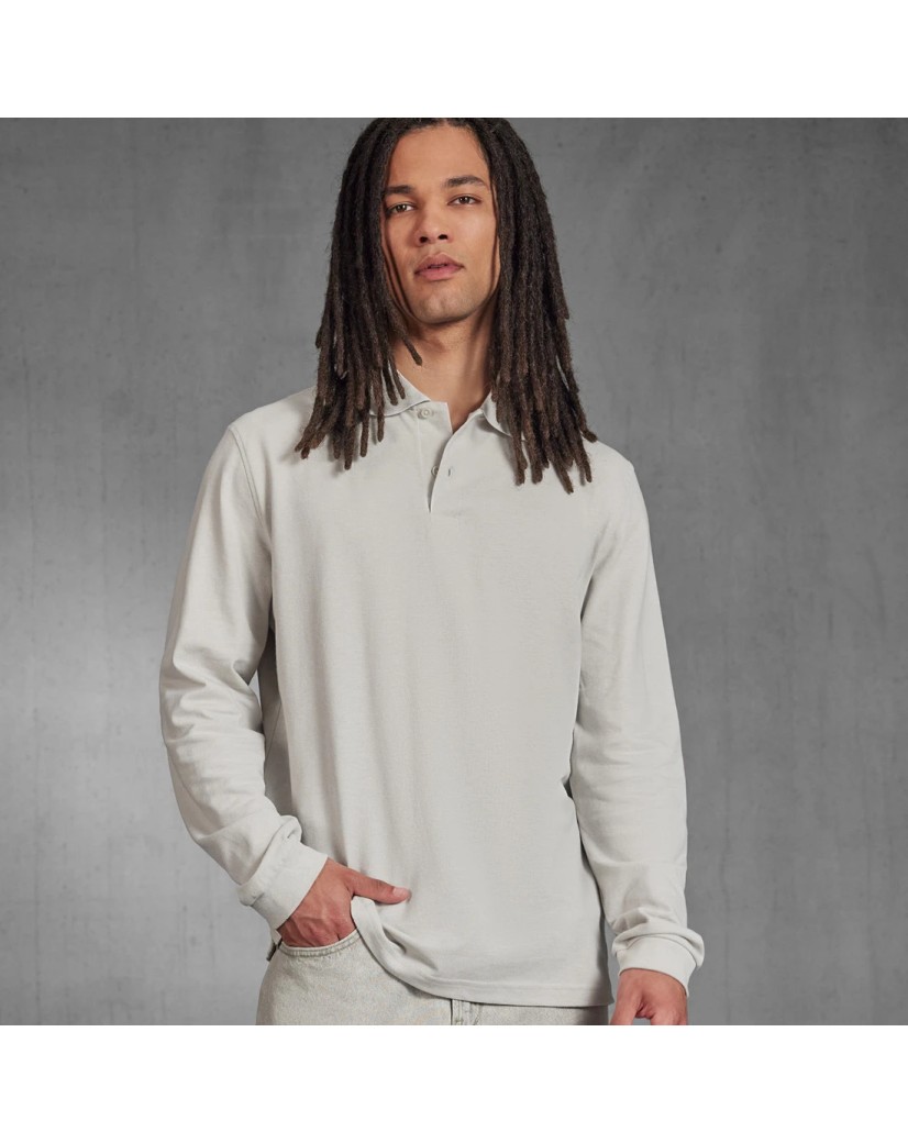 Langarm-Poloshirt Oliver