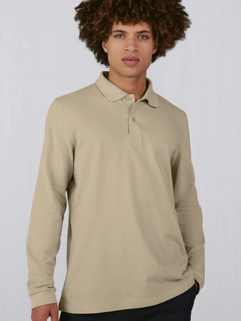 Langarm-Poloshirt Oliver