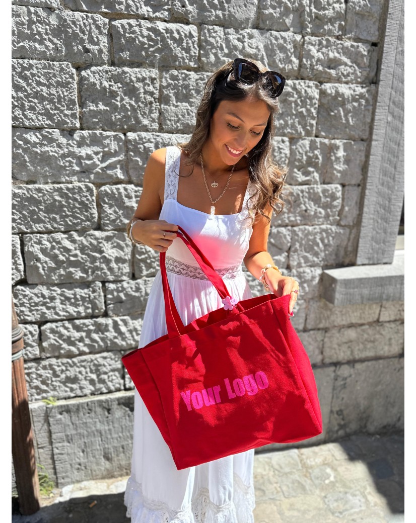 SAC NANCY - ROUGE (43x15x36cm)