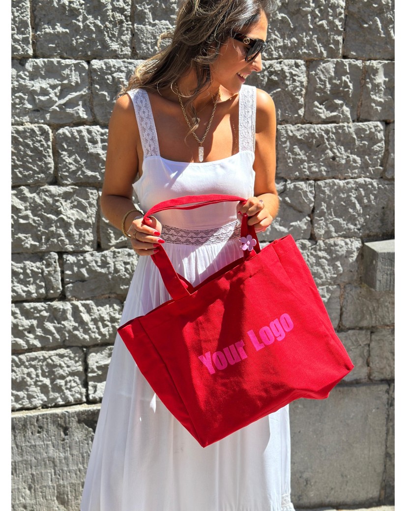 SAC NANCY - ROUGE (43x15x36cm)