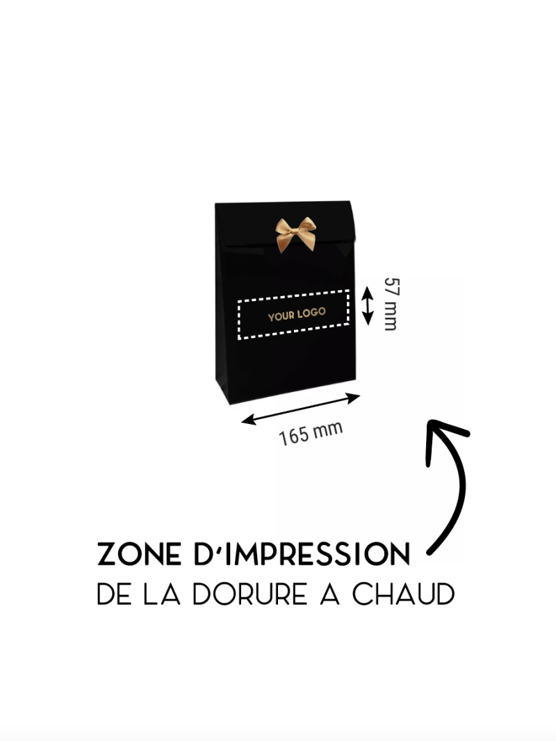 PRESTIGE-ZAK – Glitter Zilver M (20x10x30cm)