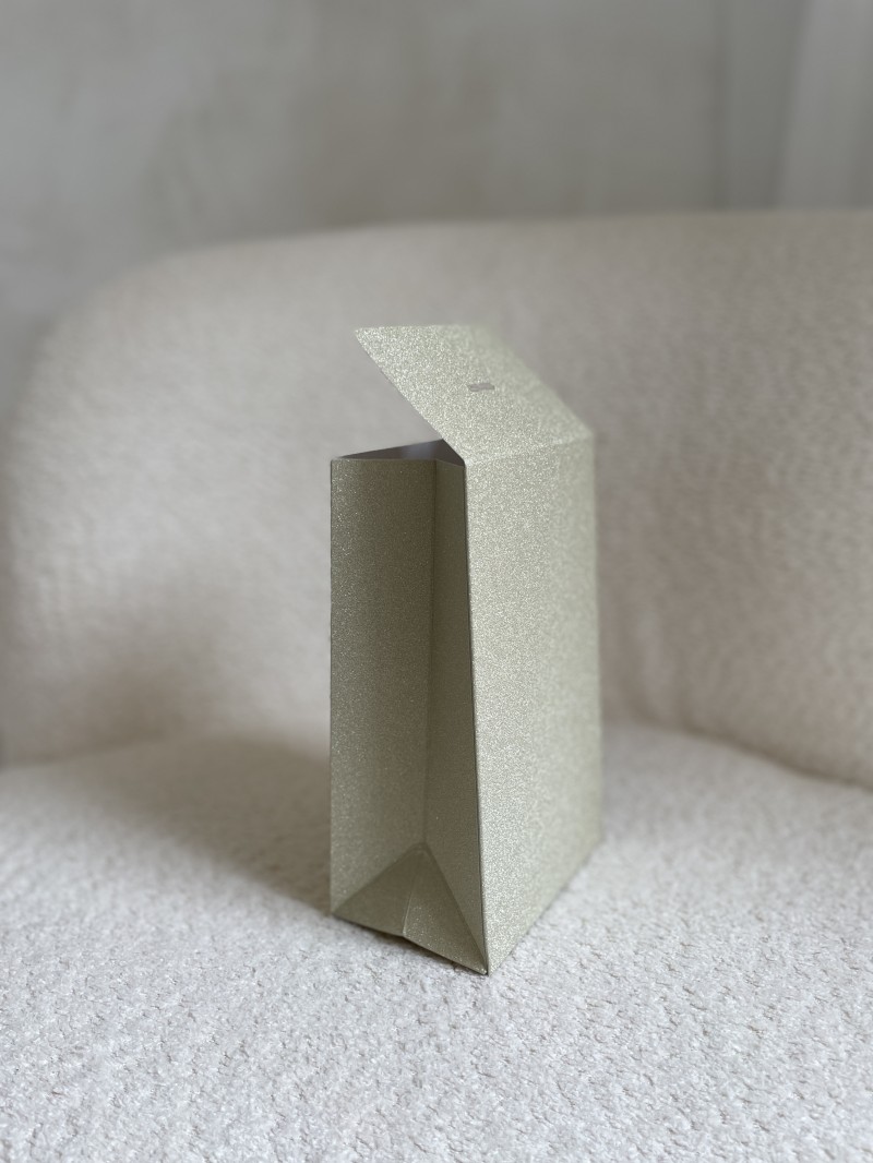 PRESTIGE-ZAK – Glitter Goud S (12x8x20cm)