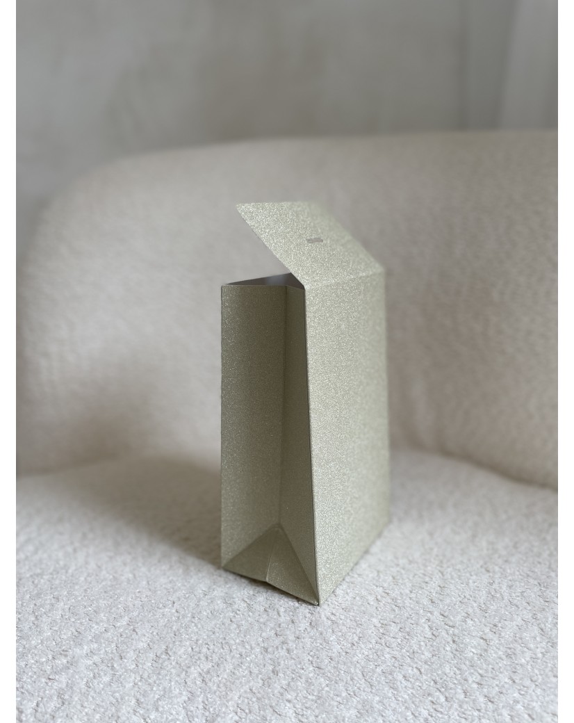 PRESTIGE-ZAK – Glitter Goud S (12x8x20cm)