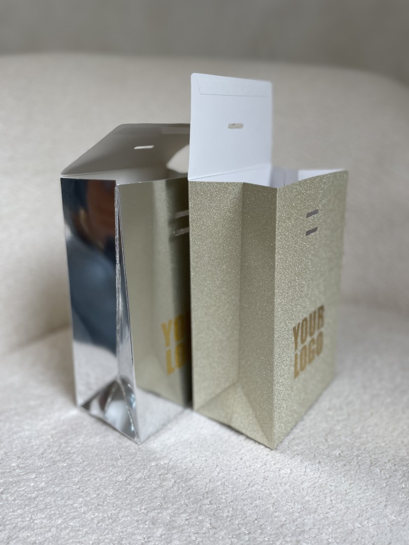 PRESTIGE-ZAK – Glitter Goud S (12x8x20cm)