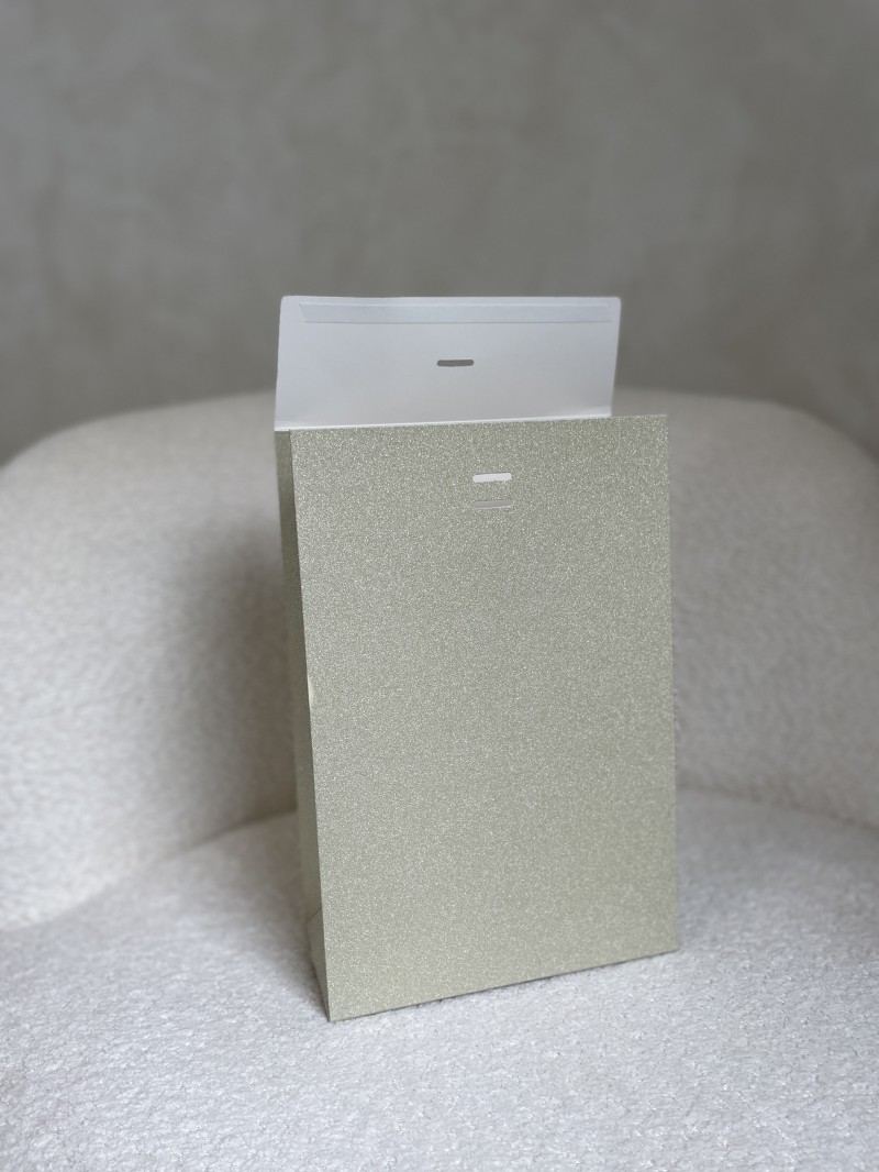 PRESTIGE-ZAK – Glitter Goud M (20x10x30cm)