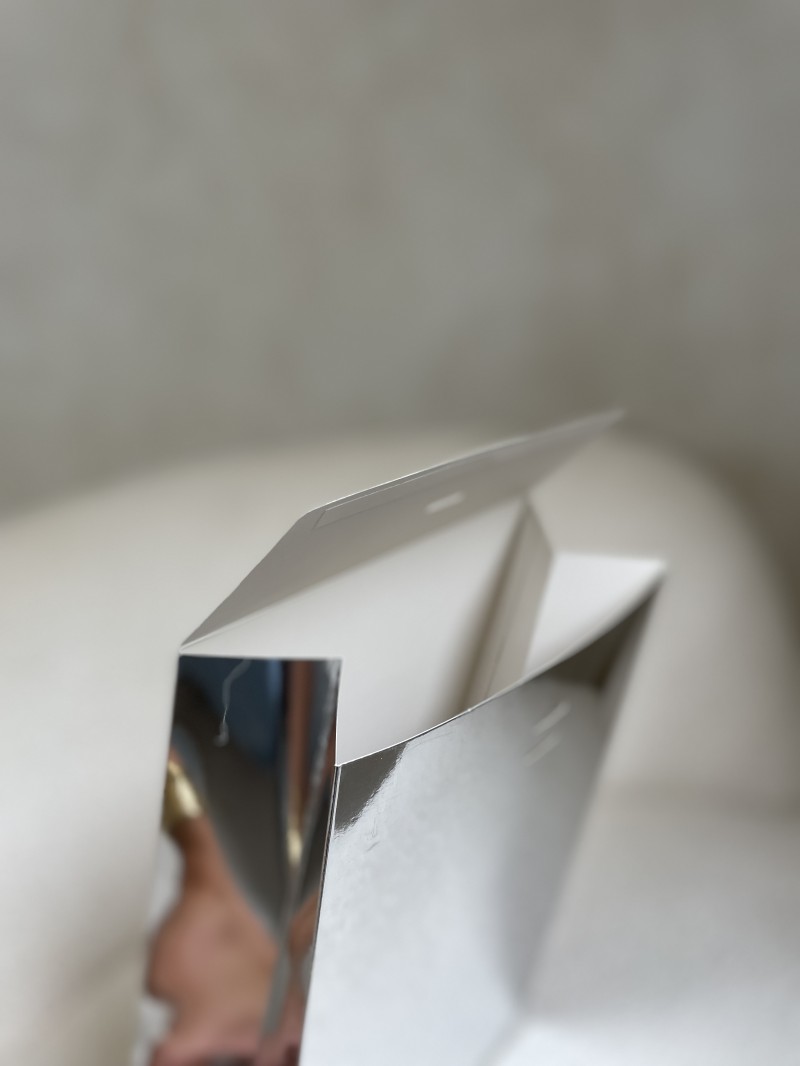 PRESTIGE-ZAK – Spiegel Zilver M (20x10x30cm)