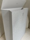 PRESTIGE-TASCHE SILBER GLITZER – L (30x12x40 cm)