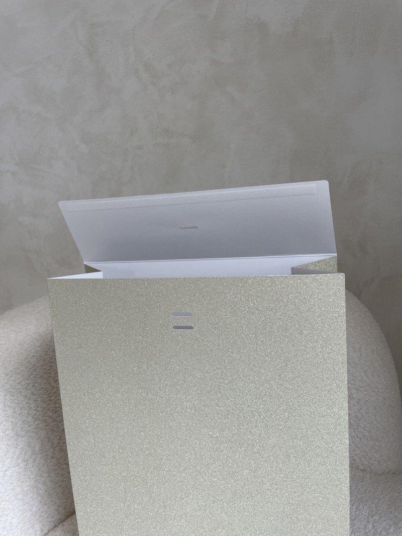 PRESTIGE-ZAK – Glitter Goud L (30x12x40cm)