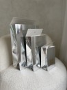 PRESTIGE POUCH SILVER MIRROR – L (30x12x40 cm)
