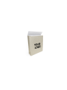 BOLSA PRESTIGE DORADA CON BRILLOS – M (20x10x30 cm)