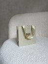 Sac papier Luxe Gold pailleté Express - XS (16x8x16cm)