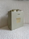 Sac papier Luxe Gold pailleté Express - XS (16x8x16cm)