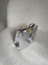 Sac papier Luxe Silver miroir Express - XS (16x8x16cm)