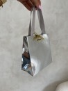 Sac papier Luxe Silver miroir Express - XS (16x8x16cm)