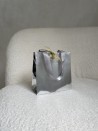 LUXURY PAPER BAG SILVER MIRROR – XS (16x8x16 cm)