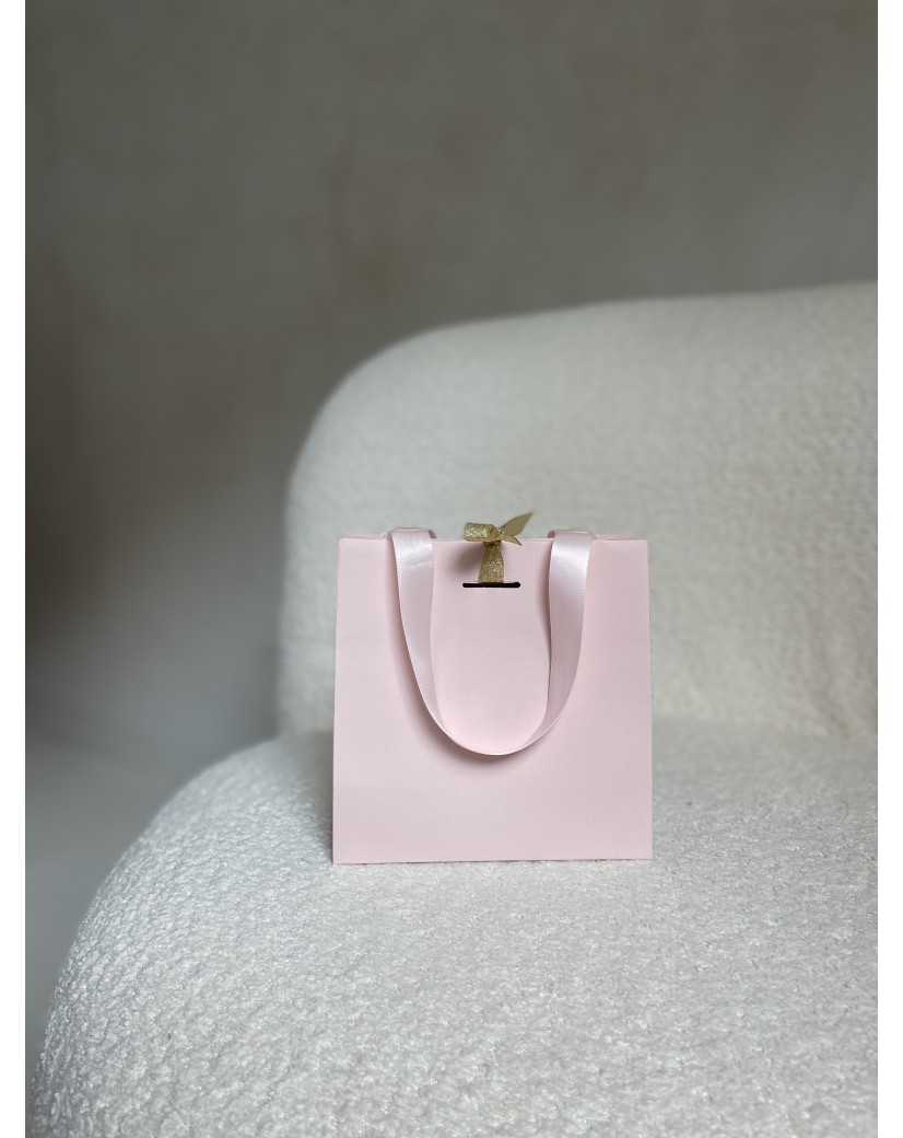 copy of Luxury paper bags - White XS - Ribbon handles