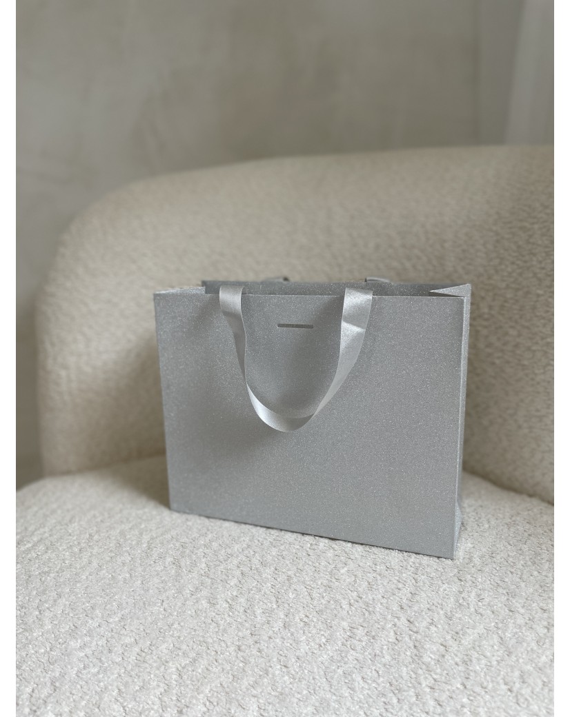 copy of Luxury paper bags - White XS - Ribbon handles