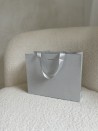 Sac papier Luxe Silver pailleté Express - S (25x10x20cm)