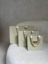 LUXURY PAPER BAG GOLD GLITTER – S (25x10x20 cm)