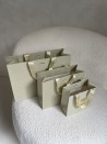 LUXURY PAPER BAG GOLD GLITTER – S (25x10x20 cm)