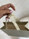 LUXURY PAPER BAG GOLD GLITTER – S (25x10x20 cm)