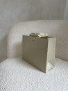 LUXURY PAPER BAG GOLD GLITTER – S (25x10x20 cm)