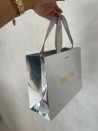 Sac papier Luxe Silver miroir Express - S (25x10x20cm)