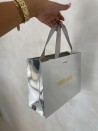 Sac papier Luxe Silver miroir Express - S (25x10x20cm)
