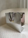 Sac papier Luxe Silver miroir Express - M (35x12x25cm)