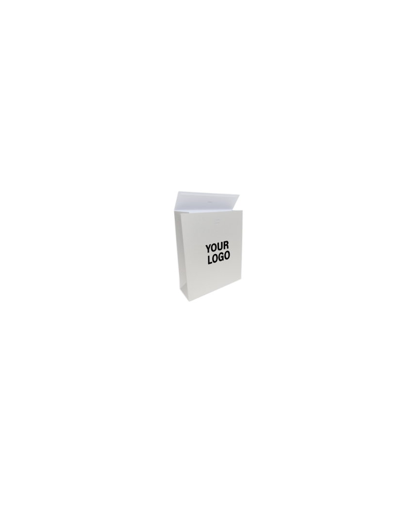 PRESTIGE-ZAK – Glitter Zilver M (20x10x30cm)