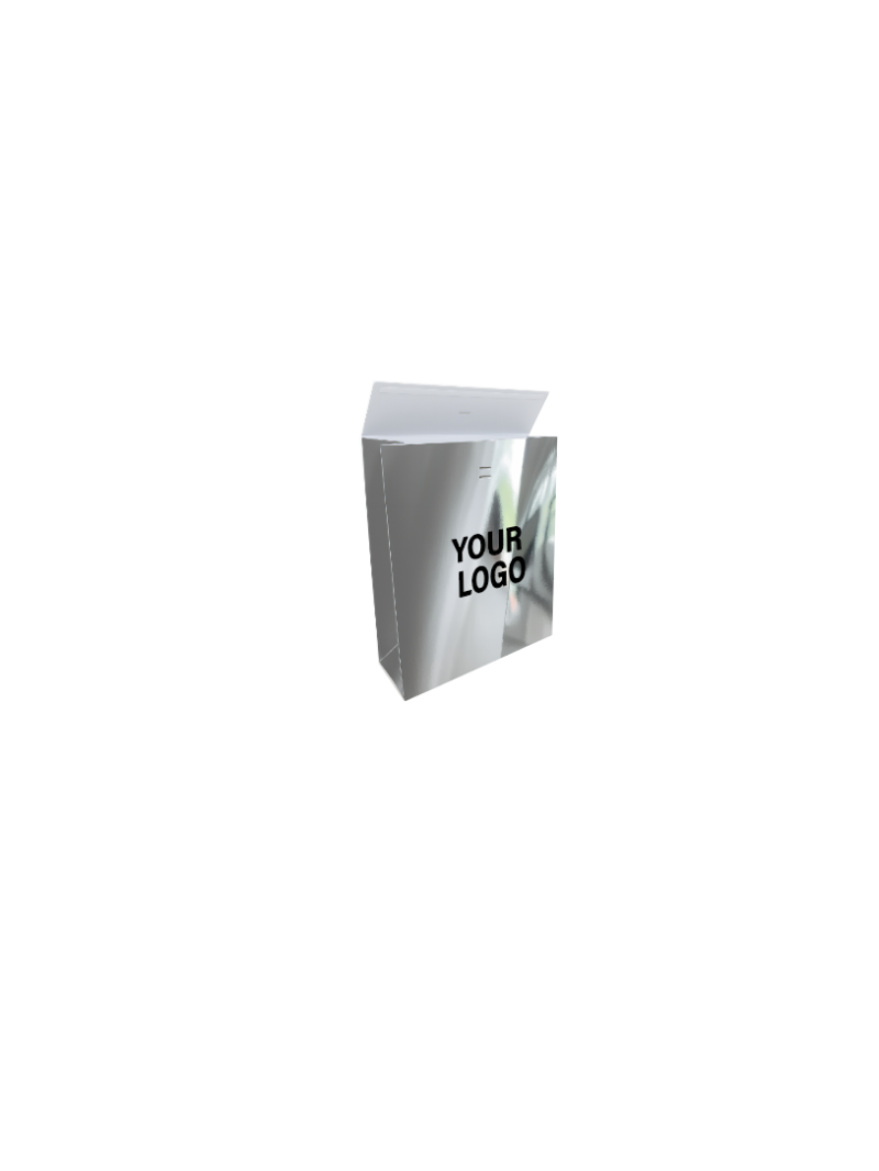 PRESTIGE-ZAK – Spiegel Zilver M (20x10x30cm)