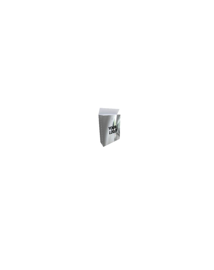 PRESTIGE-ZAK – Spiegel Zilver S (12x8x20cm)