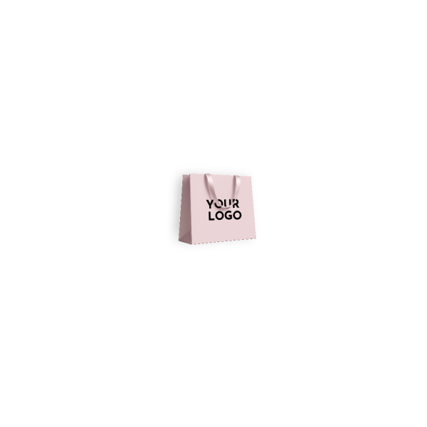 copy of Bolsas de papel de lujo - Blanco XS - Asas de cinta