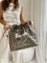 SAC NICE Léopard - L (58x24x35cm)