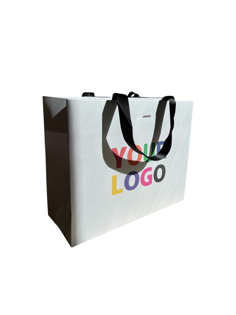 copy of Weiße Luxuspapiertüte – Größe XS  (16x8x16cm)