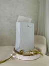 PRESTIGE-ZAK – Glitter Zilver M (20x10x30cm)