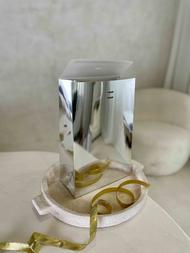 PRESTIGE-ZAK – Spiegel Zilver M (20x10x30cm)