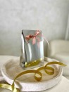PRESTIGE POUCH SILVER MIRROR – S (12x8x20 cm)