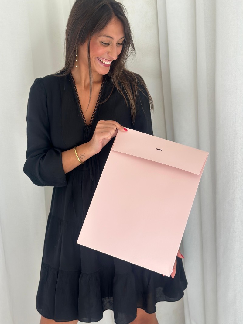PRESTIGE-ZAK – Roze L (30x12x40cm)