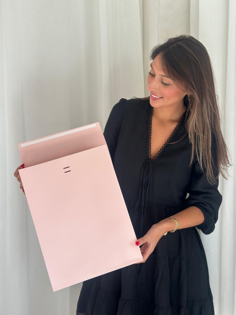 PRESTIGE-ZAK – Roze L (30x12x40cm)