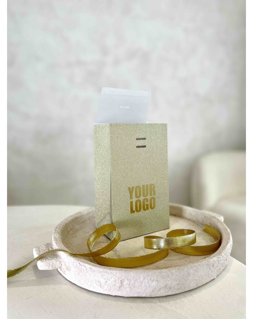 PRESTIGE-ZAK – Glitter Goud S (12x8x20cm)