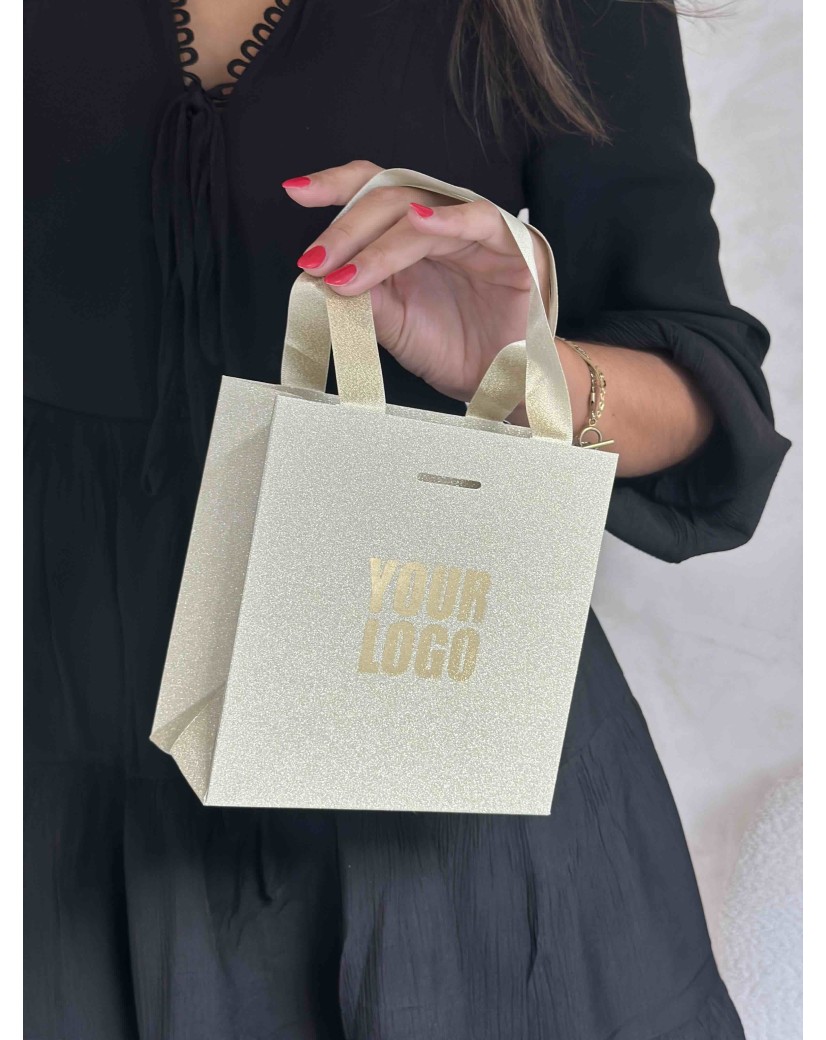 copy of Weiße Luxuspapiertüte – Größe XS  (16x8x16cm)