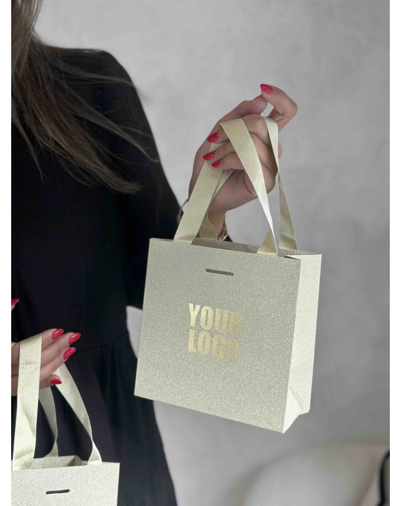 copy of Weiße Luxuspapiertüte – Größe XS  (16x8x16cm)