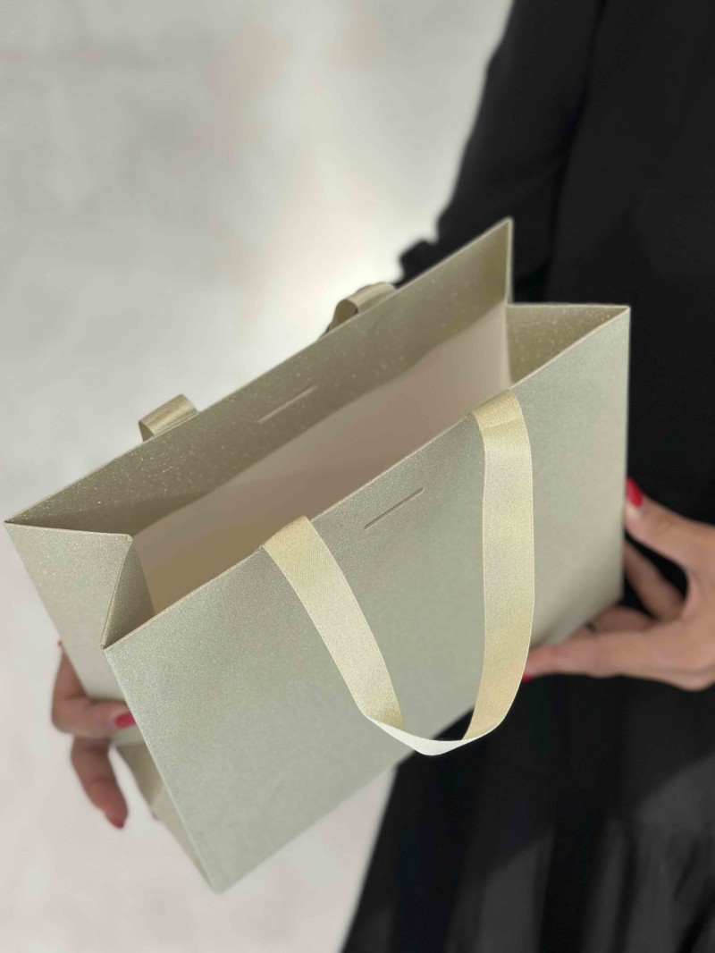 copy of Weiße Luxuspapiertüte – Größe XS  (16x8x16cm)