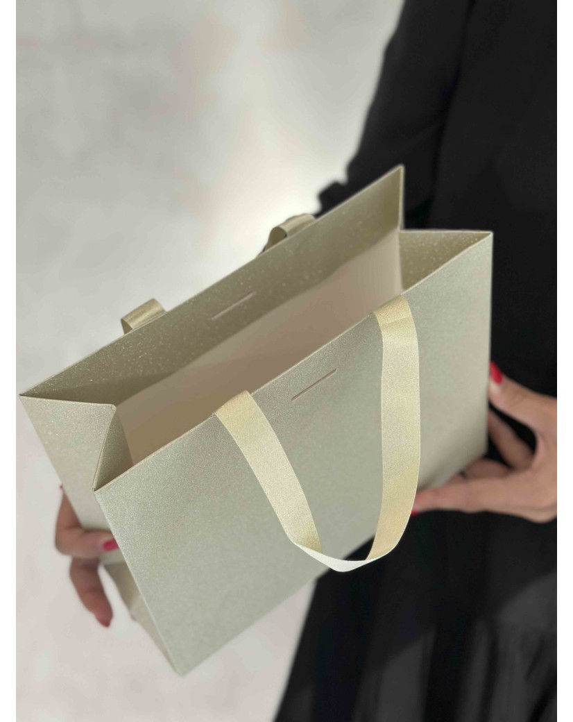 copy of Weiße Luxuspapiertüte – Größe XS  (16x8x16cm)